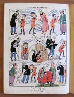 Pinchon Les Aventures De Frullino Éd. Sonzogno, 1931-39 5 Albums Complets