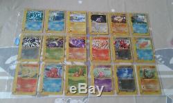 Pokemon AQUAPOLIS COMPLETE SET DE BASE 151 CARDS /147 NO HOLO NO CRYSTAL MP