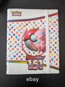 Pokémon EV 151 Classeur avec Set de Base Complet Co / Unco / Rare Holo