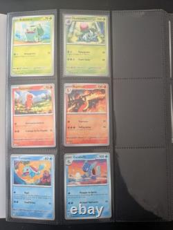 Pokémon EV 151 Classeur avec Set de Base Complet Co / Unco / Rare Holo