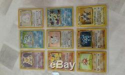 Pokemon Set De Base Unlimited 102 Cards Complete Set. Mp/lp