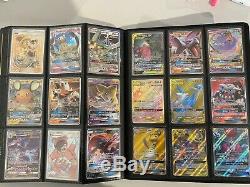 Pro Binder Avec + De 300 Cartes Pokemon Xy & Sl Series Xy12 + Sl11.5 Completes