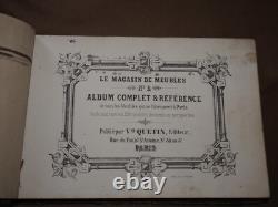 QUETIN, Victor. Le magasin de meubles n°2 Album complet (vers 1865)
