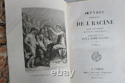 RACINE Oeuvres complètes de J. Racine avec les notes 1822