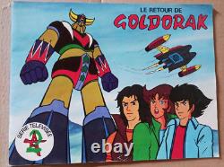 RARE ALBUM IMAGES (façon panini) Le retour de GOLDORAK COMPLET vintage 1982