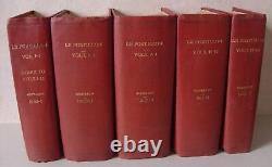 RARE Collection complète LE POSTILLON de A. MONTADER en 5 volumes reliés
