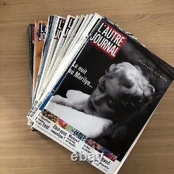 REVUE L'AUTRE JOURNAL Collection Complète de 1990 à 2013 (62 exemplaires)