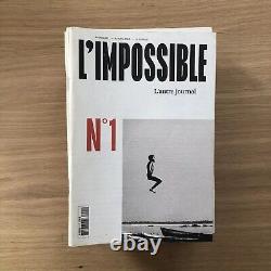 REVUE L'AUTRE JOURNAL Collection Complète de 1990 à 2013 (62 exemplaires)