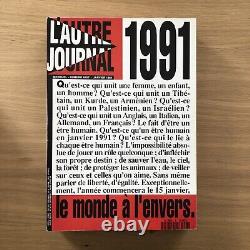 REVUE L'AUTRE JOURNAL Collection Complète de 1990 à 2013 (62 exemplaires)