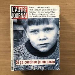 REVUE L'AUTRE JOURNAL Collection Complète de 1990 à 2013 (62 exemplaires)