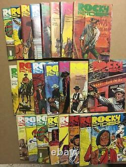 ROCKY RIDER Collection complète des 23 numéros parus 1971/77 BE