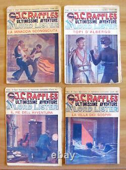 Raffles Dernières Aventures De Lord Lister Éd. EIA 1935 Fasc. 1/22 Complet