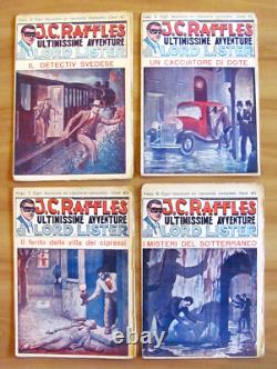 Raffles Dernières Aventures De Lord Lister Éd. EIA 1935 Fasc. 1/22 Complet