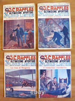 Raffles Dernières Aventures De Lord Lister Éd. EIA 1935 Fasc. 1/22 Complet