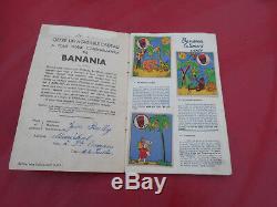 Rare BANANIA-ALBUM-COMPLET-DE-SES-48-IMAGES-PAR-VICA 1933