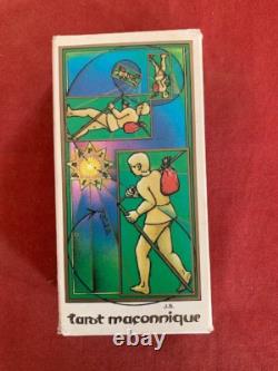Rare Eo Jeu De Cartes Tarot Maconniques Jean Beauchard Complet 1987