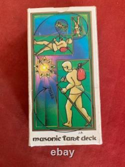 Rare Eo Jeu De Cartes Tarot Maconniques Jean Beauchard Complet 1987