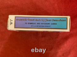 Rare Eo Jeu De Cartes Tarot Maconniques Jean Beauchard Complet 1987