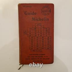 Rare Guide Michelin de 1914 complet Bel état de conservation