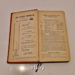Rare Guide Michelin de 1914 complet Bel état de conservation