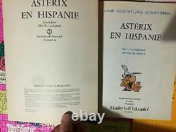 Rare collection complète des 3 bd Astérix educatief en français avec glossaire