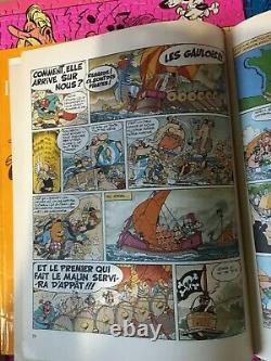 Rare collection complète des 3 bd Astérix educatief en français avec glossaire