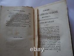 Résumé complet de chronologie générale 1830 CHAMPOLLION-FIGEAC rare