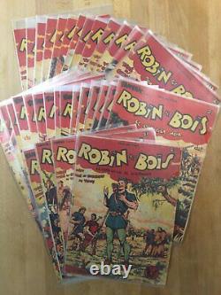 Robin des Bois Chott Collection complète des 32 numéros parus 1947/1950 BE