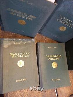 Romans complets illustrés de Pierre Loti collection complère 5 volumes