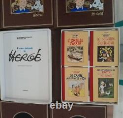 Rombaldi superbe Collection Intégrale complète Hergé TTBE