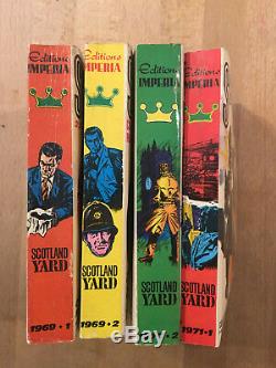 Scotland Yard Editions Imperia Collection complète des 4 reliures TBE