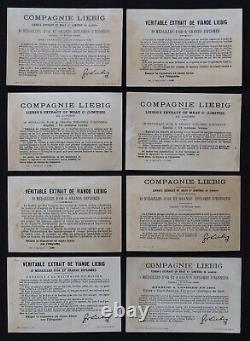 Série complète 8 Chromo LIEBIG S129 Contes de Perrault Sanguinetti 129