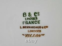 Service de Table Bernardaud Collection VILLON blanc filet or Excellent état