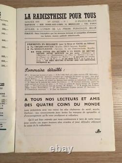 Servranx Radiesthésie pour tous 1959 complète 12 no Radionique ondes de forme