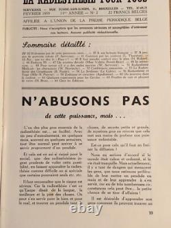 Servranx Radiesthésie pour tous 1959 complète 12 no Radionique ondes de forme