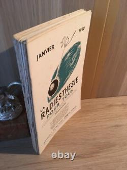 Servranx Radiesthésie pour tous 1960 complète 12 no Radionique ondes de forme