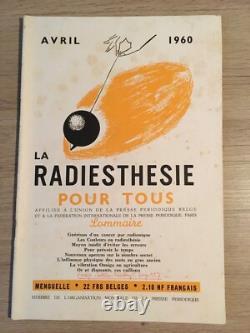 Servranx Radiesthésie pour tous 1960 complète 12 no Radionique ondes de forme