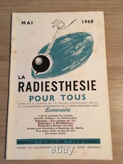 Servranx Radiesthésie pour tous 1960 complète 12 no Radionique ondes de forme