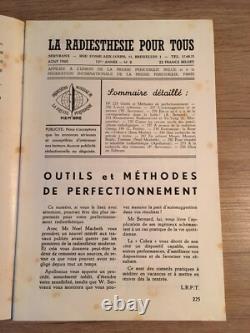 Servranx Radiesthésie pour tous 1960 complète 12 no Radionique ondes de forme
