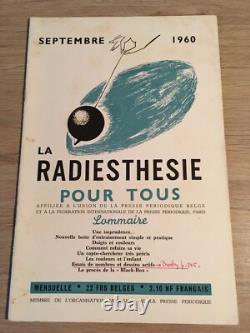 Servranx Radiesthésie pour tous 1960 complète 12 no Radionique ondes de forme