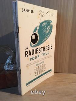 Servranx Radiesthésie pour tous 1962 complète 12 no Radionique ondes de forme