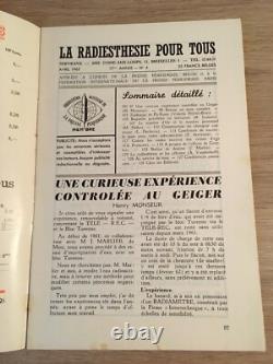 Servranx Radiesthésie pour tous 1962 complète 12 no Radionique ondes de forme