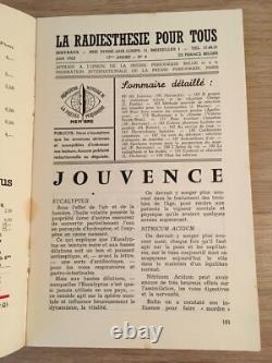 Servranx Radiesthésie pour tous 1962 complète 12 no Radionique ondes de forme