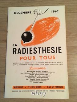 Servranx Radiesthésie pour tous 1962 complète 12 no Radionique ondes de forme