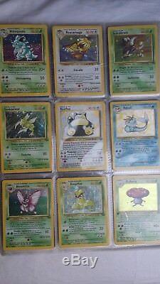 Set Complet Cartes Pokémon séries Set de Base/Jungle/Fossile
