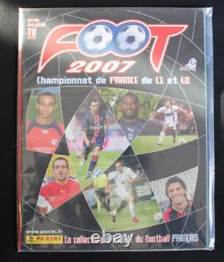 Set Complet Panini Foot 2007 Championnat de France Karim BENZEMA Rookie #180