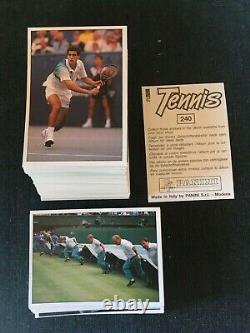 Set Complet Panini Tennis Atp Tour 1992 + Album Vide Ultra Rare Collector