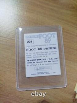 Set Full Completo Complet foot Panini France 89 1989 All Stickers Rookie