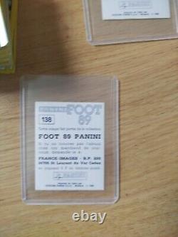 Set Full Completo Complet foot Panini France 89 1989 All Stickers Rookie