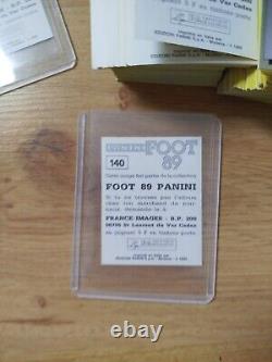 Set Full Completo Complet foot Panini France 89 1989 All Stickers Rookie